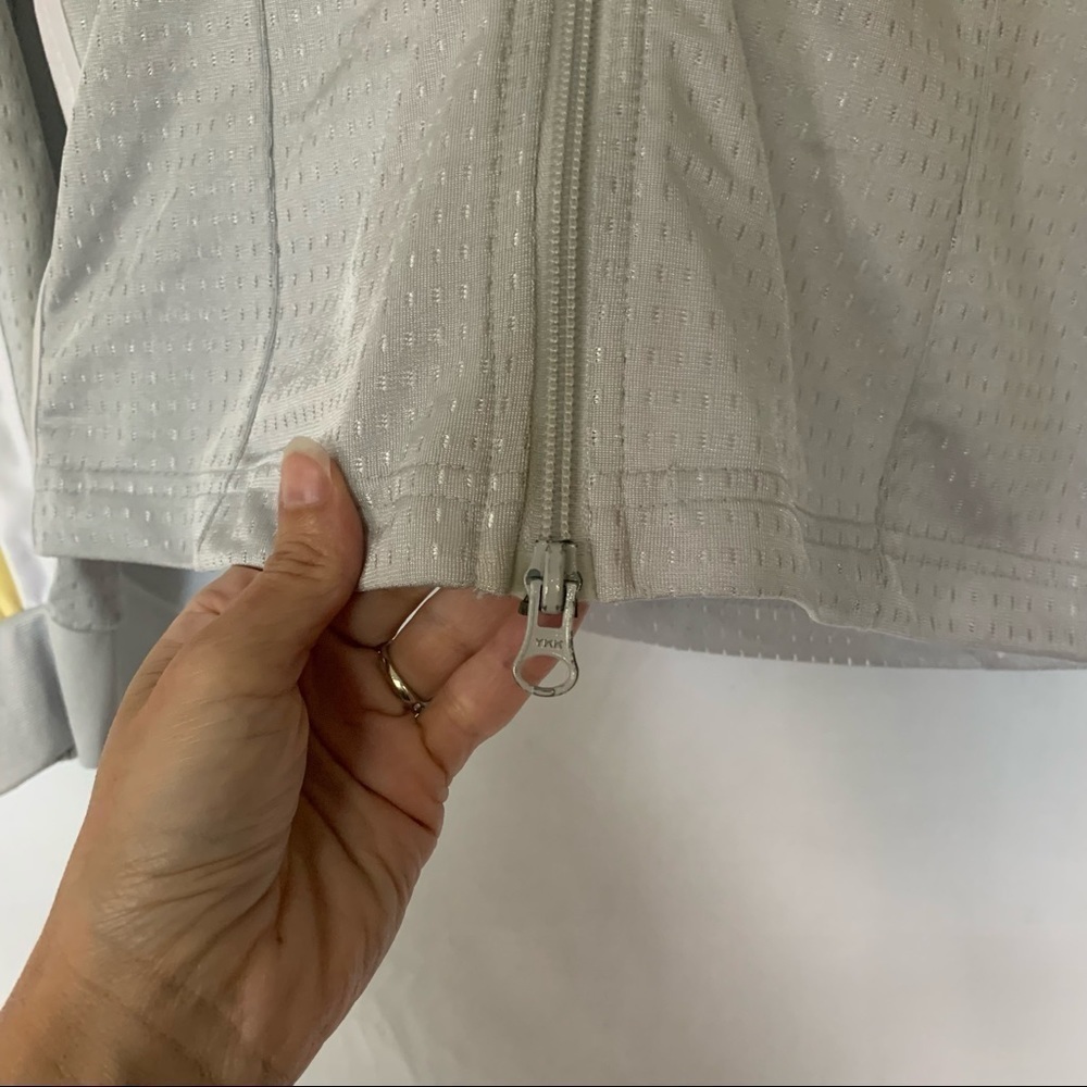 Nike perforated double zipper jacket with hood xs - Picture 2 of 11